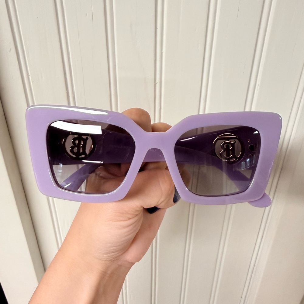 Burberry Lavender Square Sunglasses